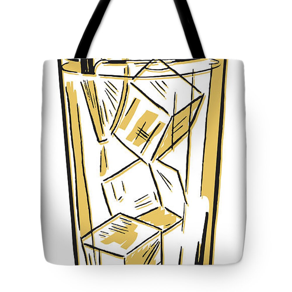 Twisted Glass Tote Bags