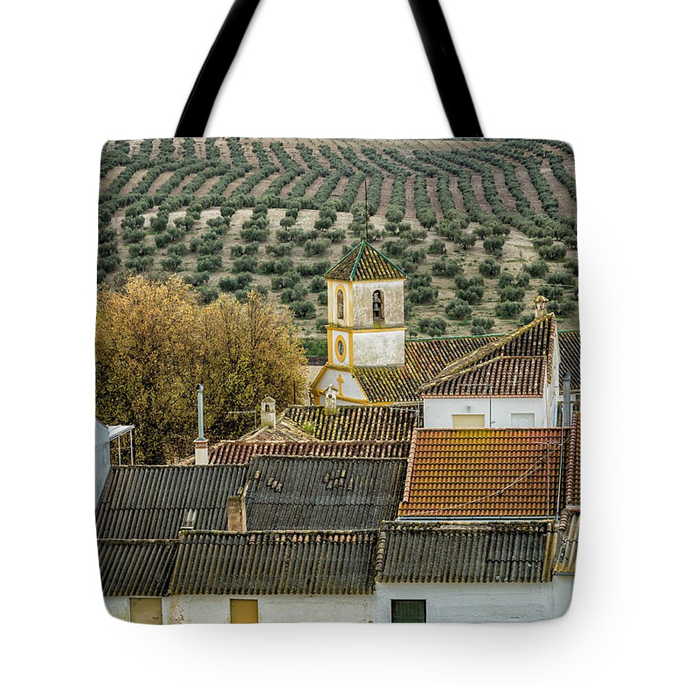 Spain Tote Bag featuring the photograph Color by Timothy Hacker