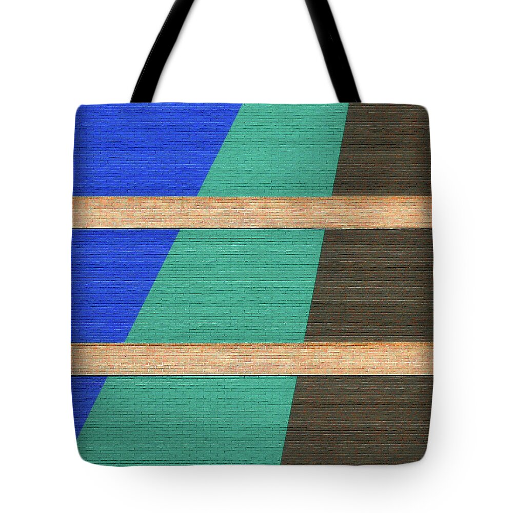 Urban Tote Bag featuring the photograph Square - Colorado Abstract by Stuart Allen