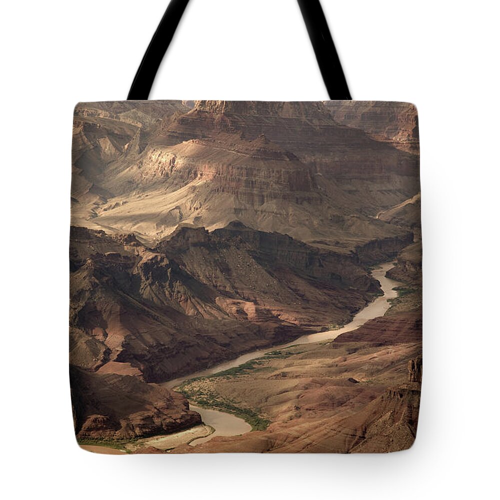 Geology Tote Bag featuring the photograph Colorado River Running Through Grand by Keiji Iwai