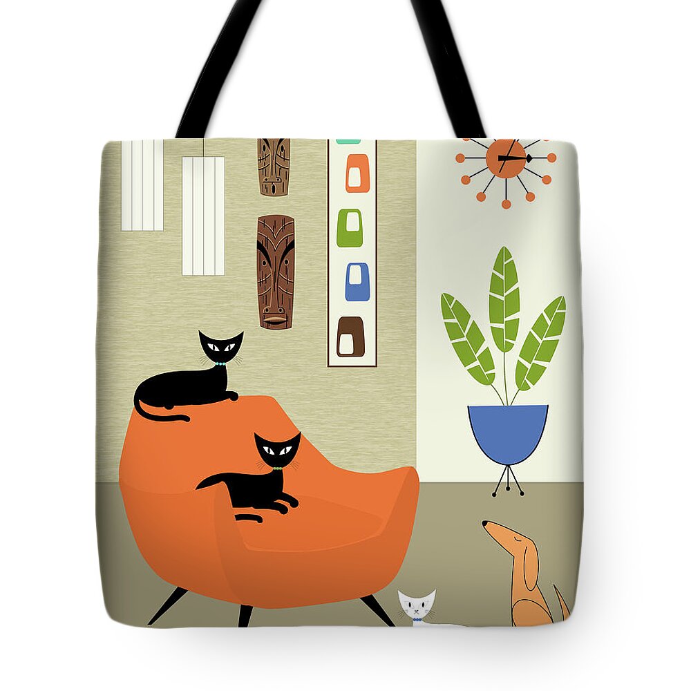  Tote Bag featuring the digital art Constance by Donna Mibus