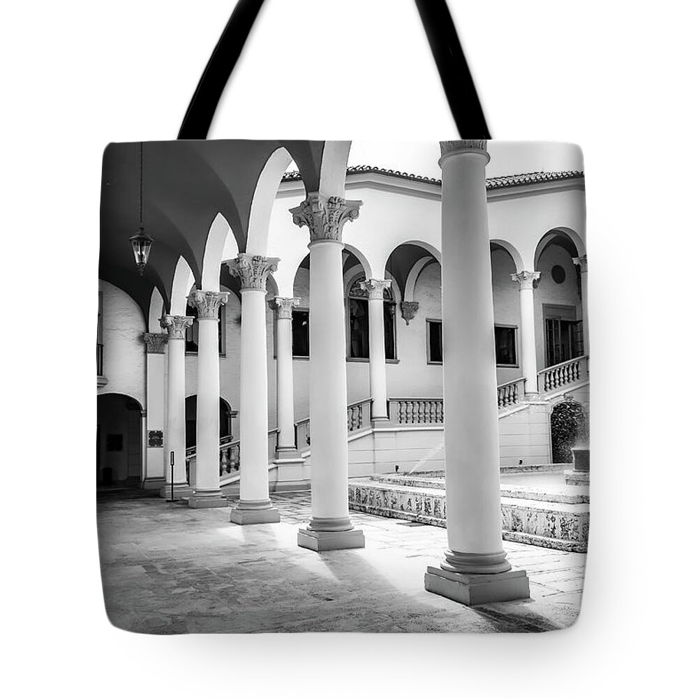 Architecture Tote Bag featuring the photograph Biltmore Hotel in Coral Gables Series 0177 by Carlos Diaz
