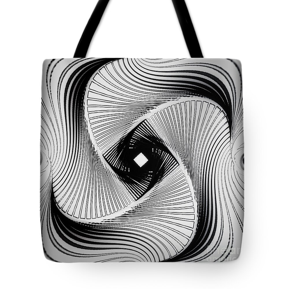 Spin Tote Bag featuring the photograph Crazy Spin Verrueckte Drehung B by Eva-Maria Di Bella