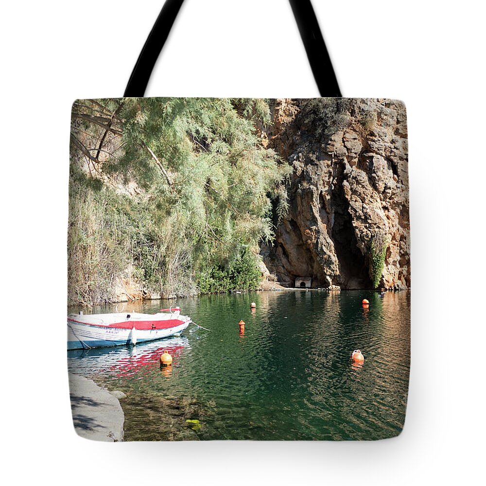 Crete Tote Bag featuring the photograph Crete by Lynn Bolt
