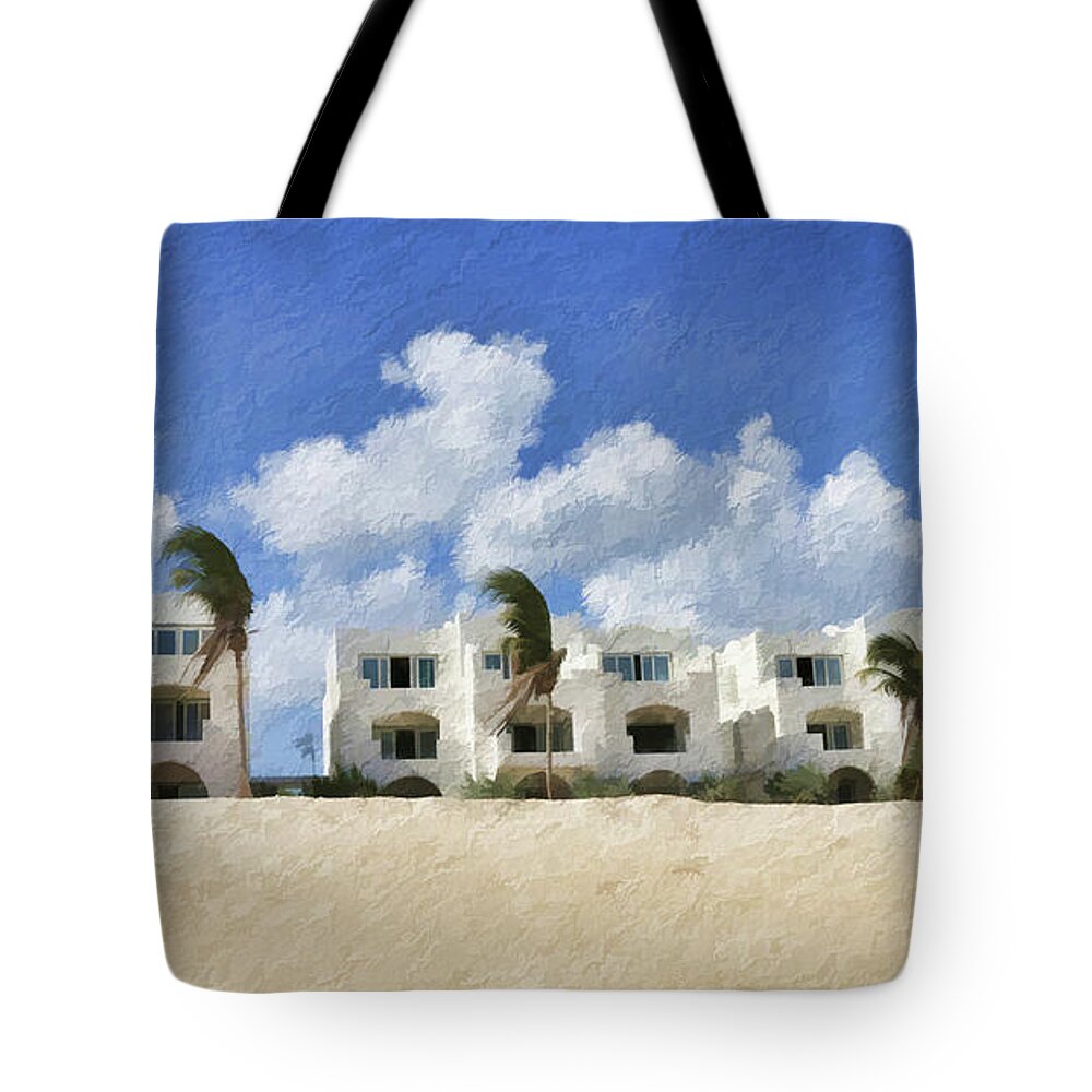 Cuisinart Golf Resort And Spa Tote Bag featuring the photograph CuisinArt Golf Resort Spa in Anguilla by Ola Allen