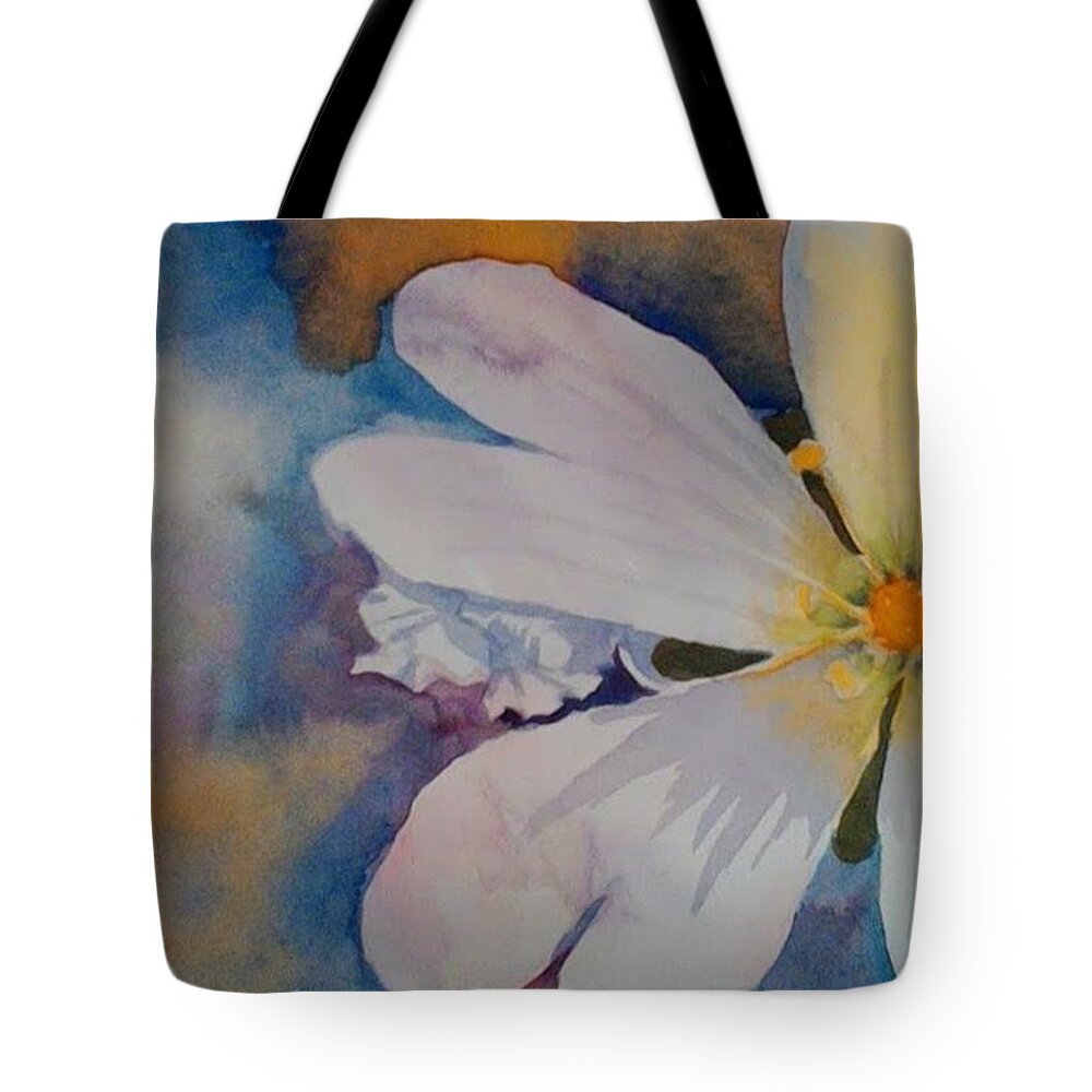 Daisy Tote Bag featuring the painting Daisy by Sandie Croft