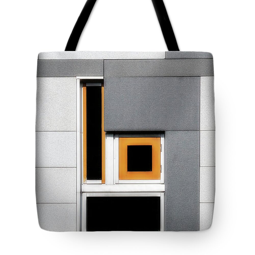 Dark Matter Tote Bag featuring the photograph Dark Matter Windows by Micah Offman