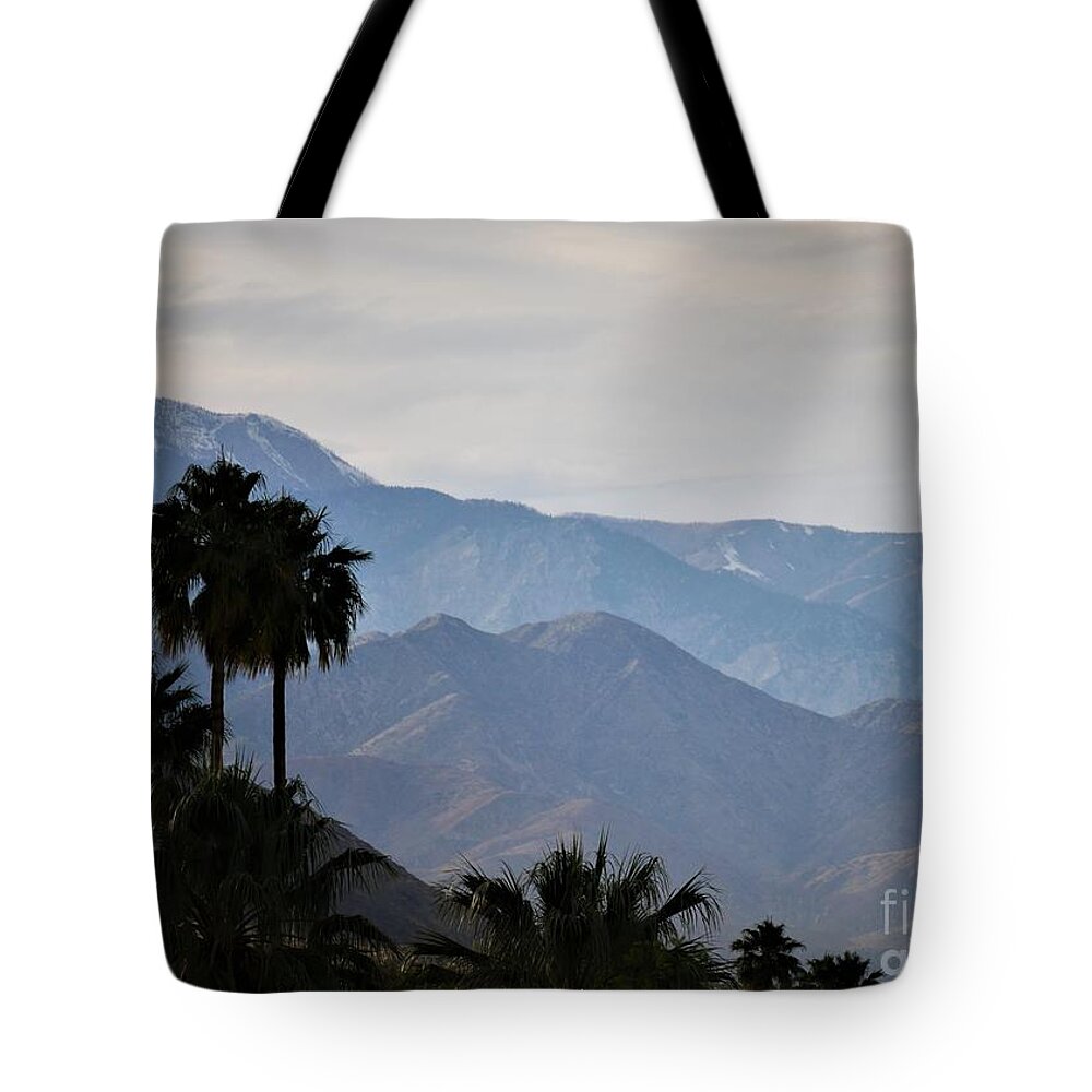 Landscape Tote Bag featuring the photograph Desert Series - San Gorgonio Pass by Lee Antle