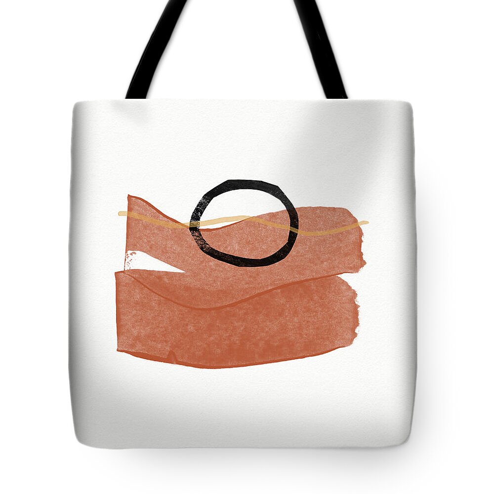 Modern Tote Bag featuring the painting Desert Zen 3- Art by Linda Woods by Linda Woods