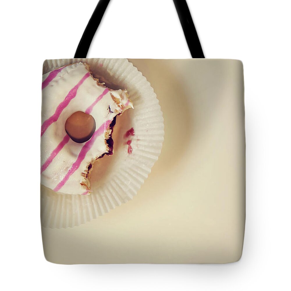 Donut With Jelly Tote Bag by Kelly Sillaste - Pixels Merch