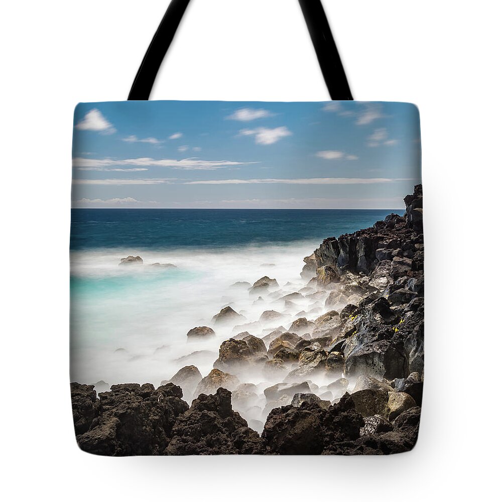 Hawaii Tote Bag featuring the photograph Dreamy Hawaiian Coastline by William Dickman