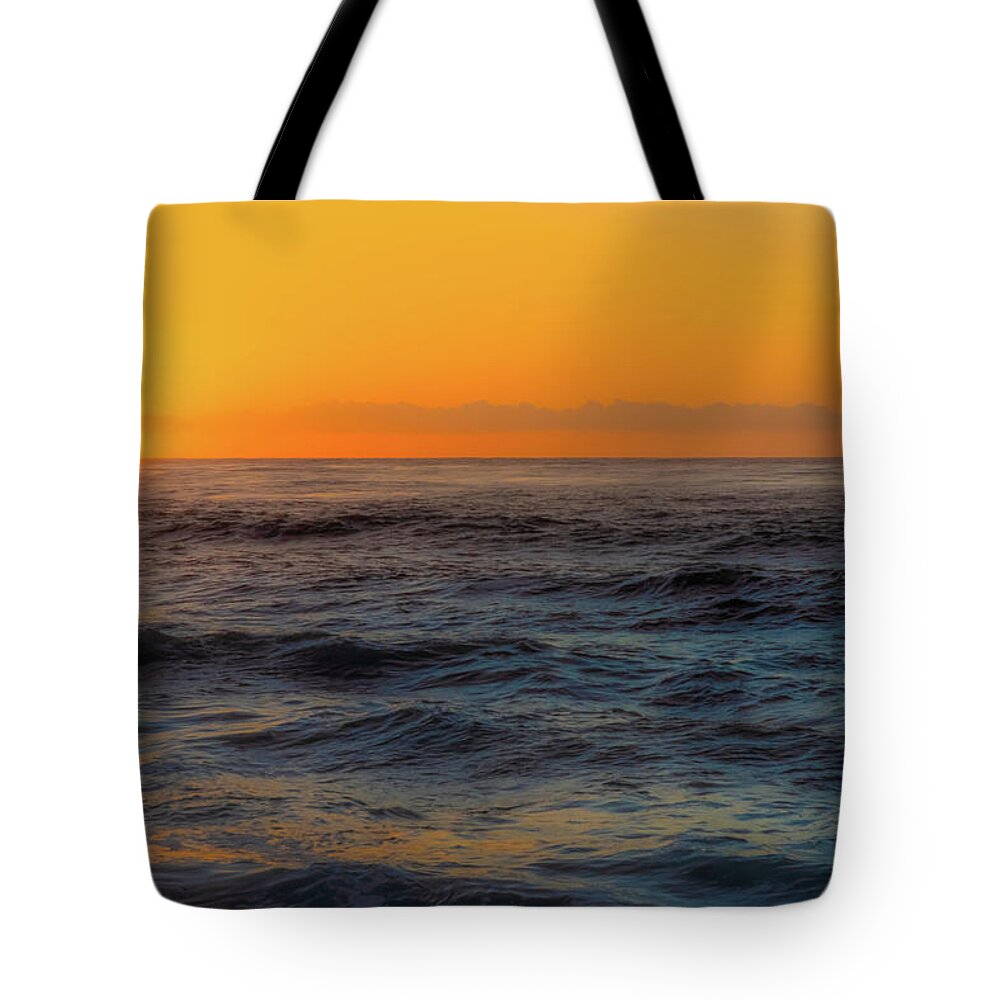 Orange Tote Bag featuring the photograph Dreamy Sunset by Local Snaps Photography