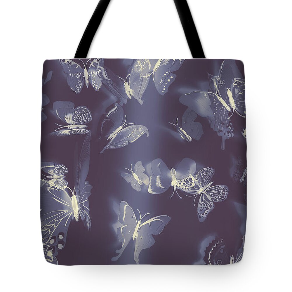 Abstract Tote Bag featuring the photograph Dreamy wings by Jorgo Photography