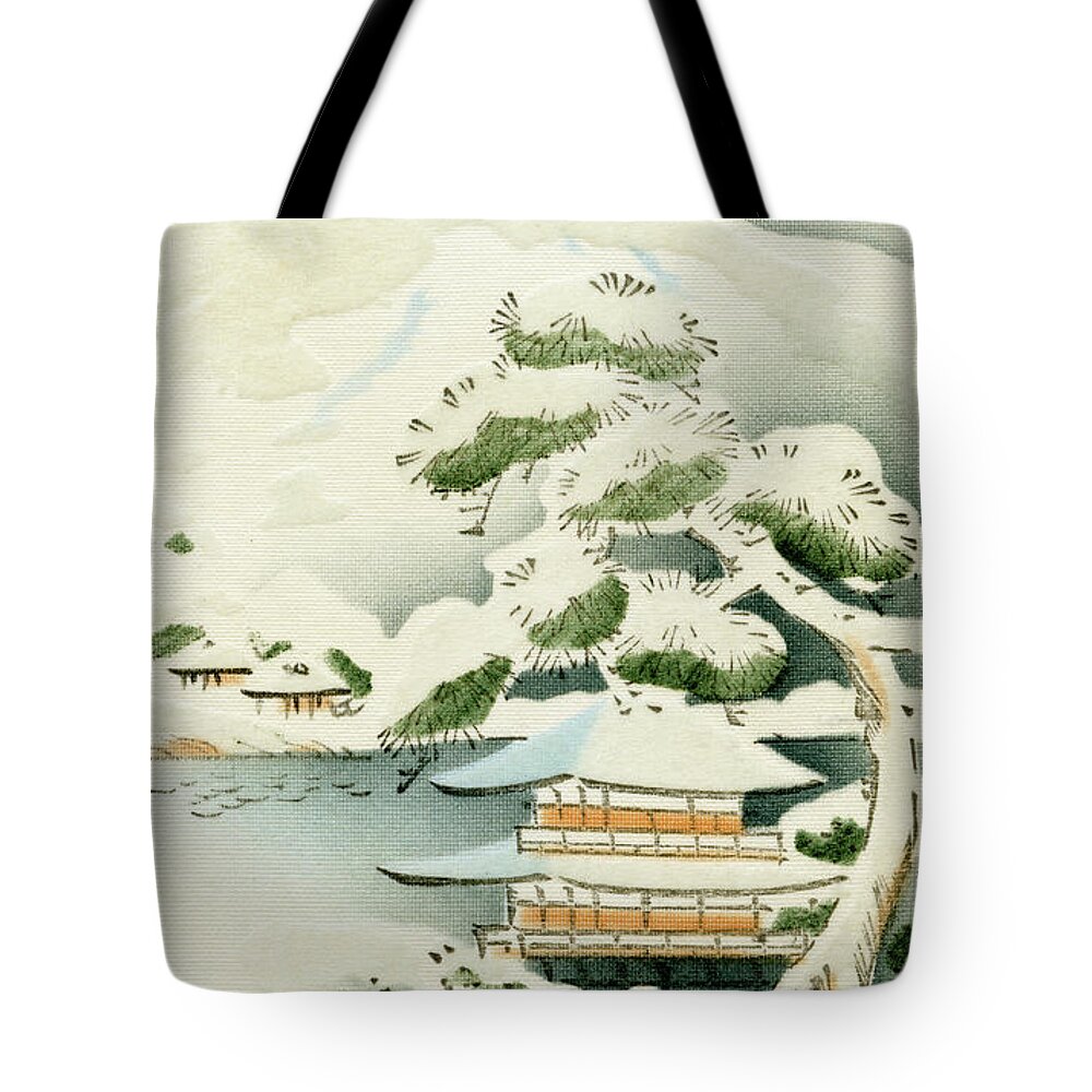 Tea Tote Bag featuring the painting Drink Formosa Oolong Tea by Unknown