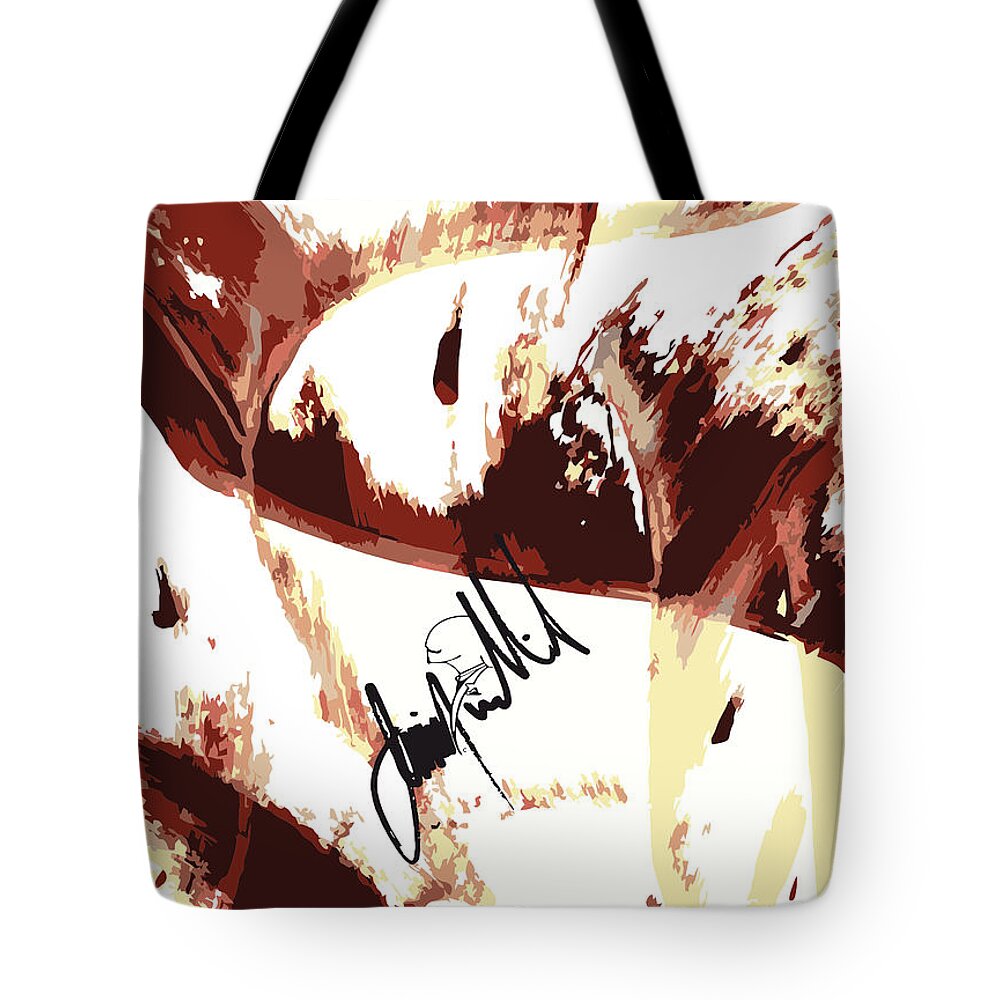  Tote Bag featuring the digital art Drips by Jimmy Williams