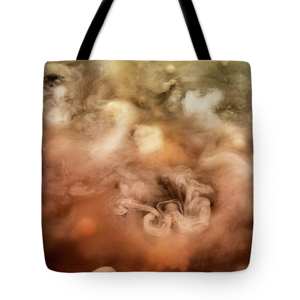 Art Tote Bag featuring the photograph Dry Ice Sublimation by Jonathan Knowles