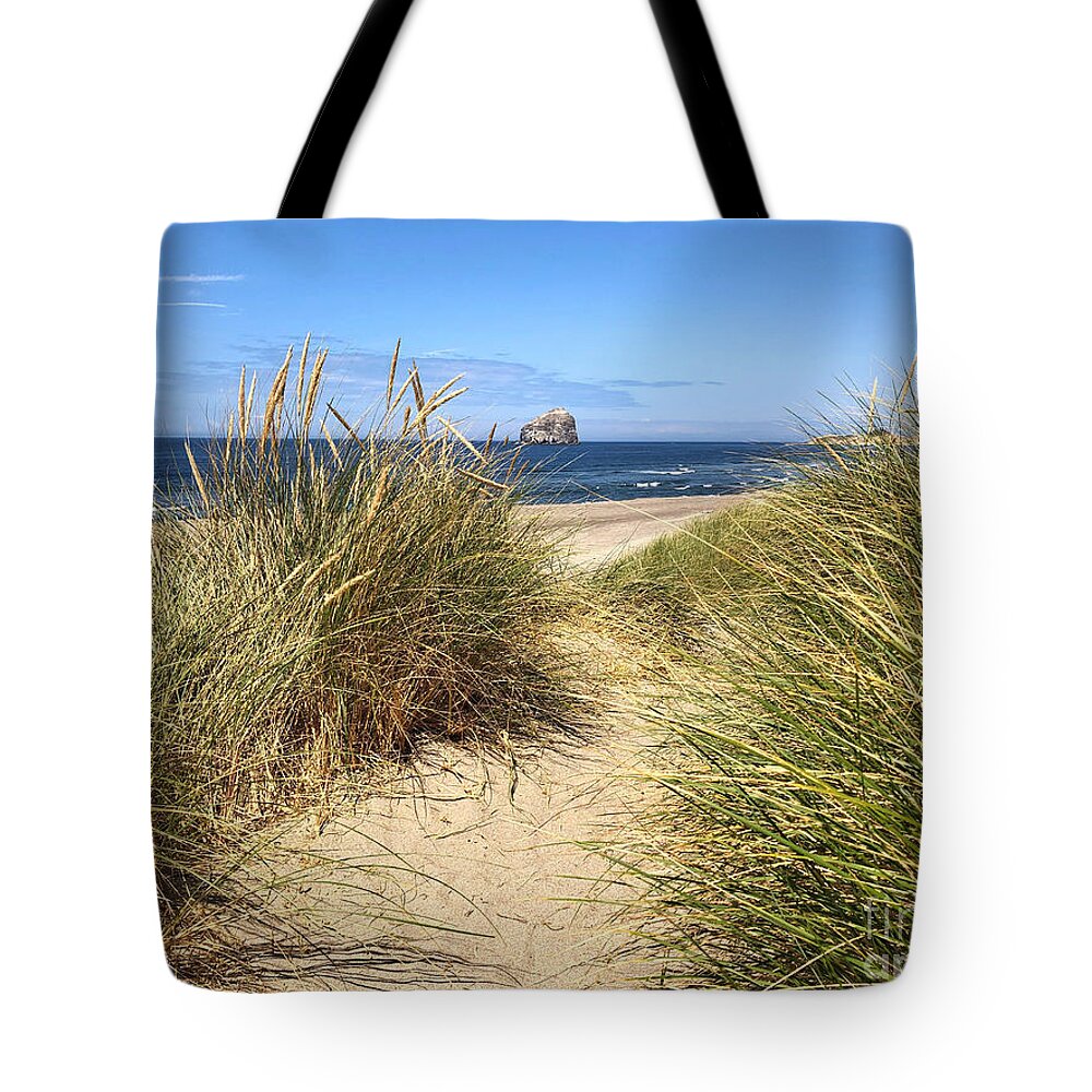 Sea Tote Bag featuring the photograph Dune Beach Path by Jeanette French