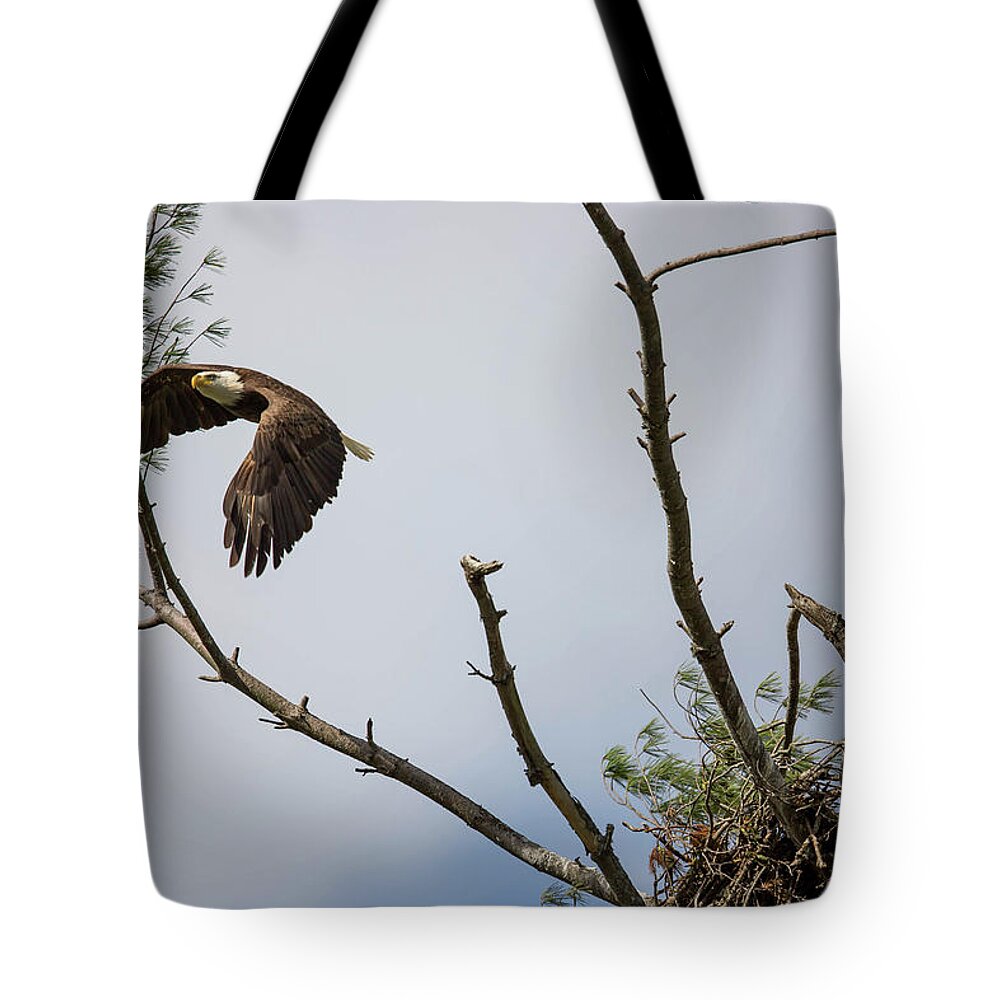  Tote Bag featuring the photograph Eagle's Nest by Doug McPherson