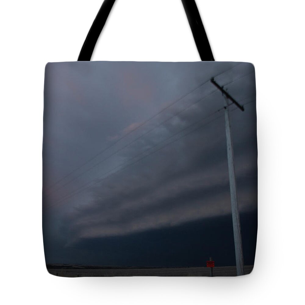 Nebraskasc Tote Bag featuring the photograph Easter Sunday Supercells 016 by Dale Kaminski