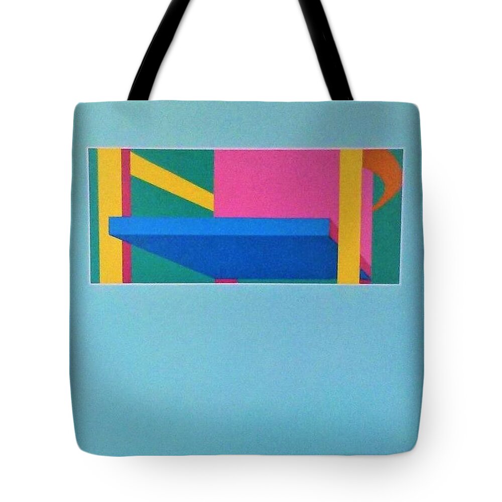 Interior Tote Bag featuring the painting Easy Chair by Susan Williams