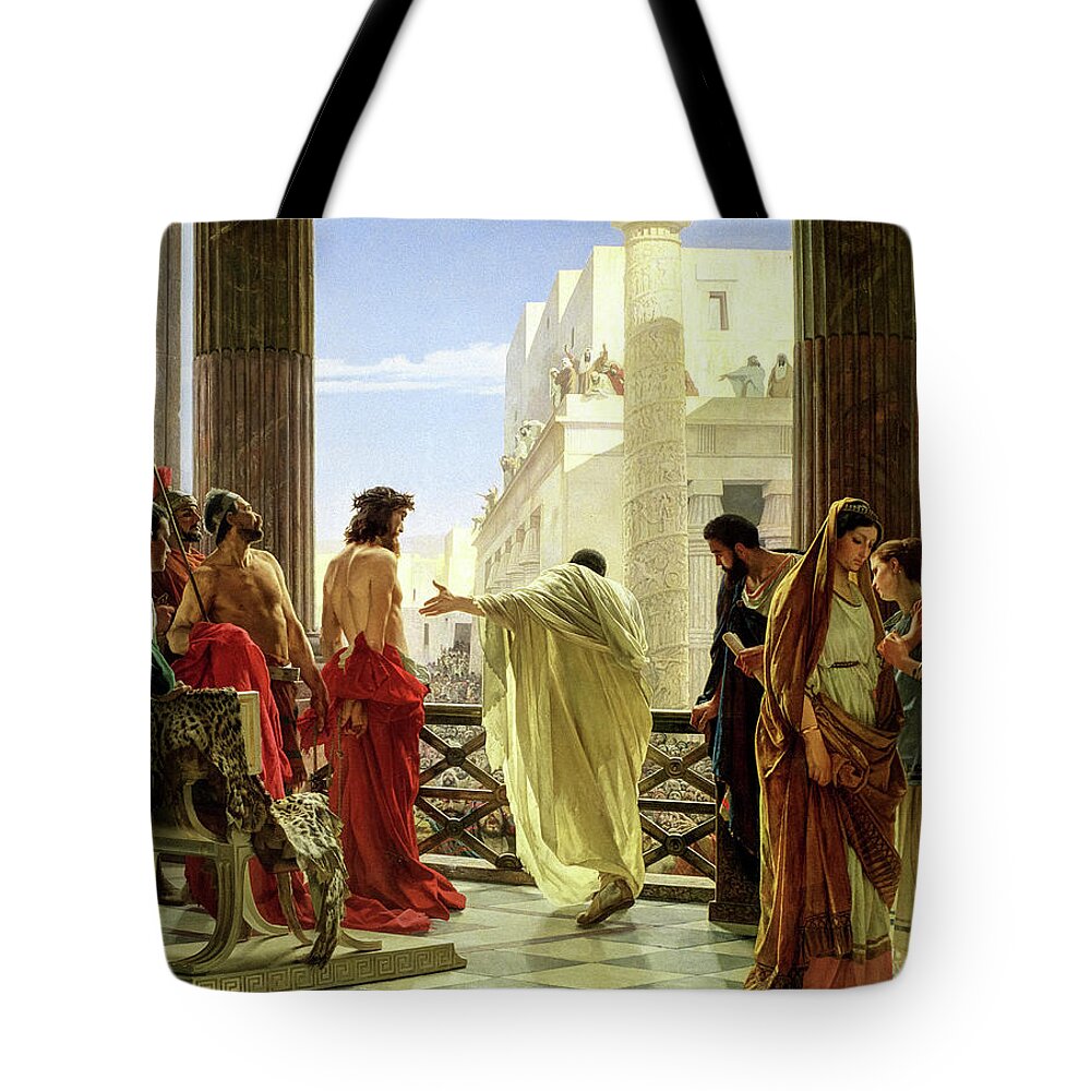 Behold The Man Tote Bags