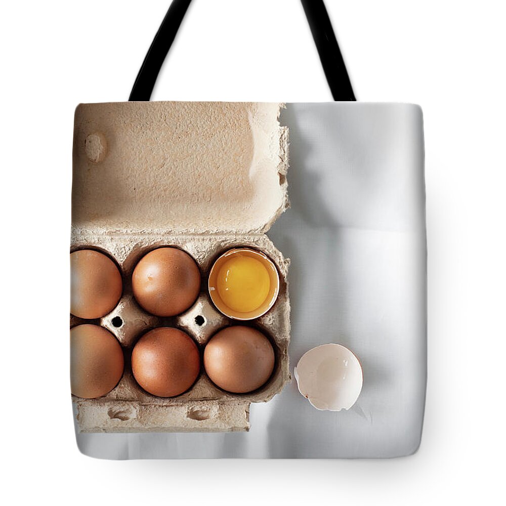 Eggs In An Egg Box Tote Bag