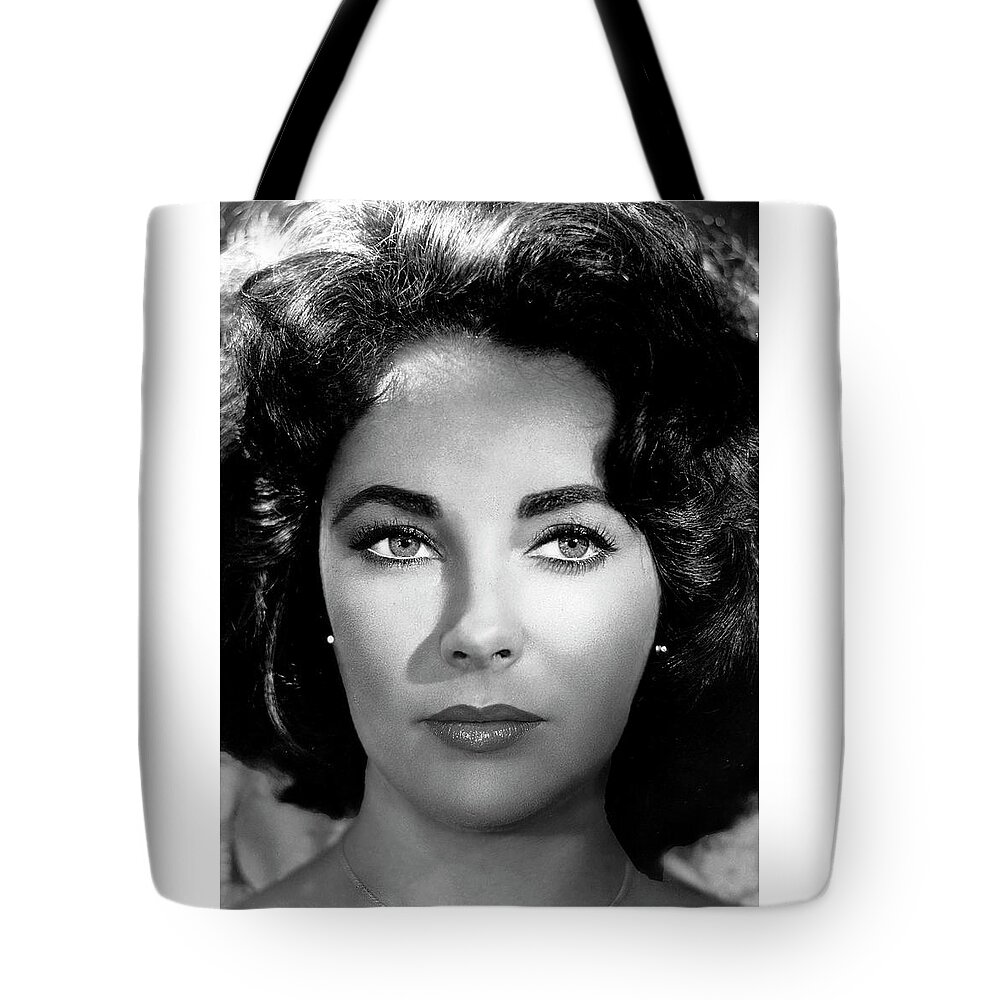 Elizabeth Taylor Tote Bag featuring the photograph Elizabeth Taylor by Doc Braham