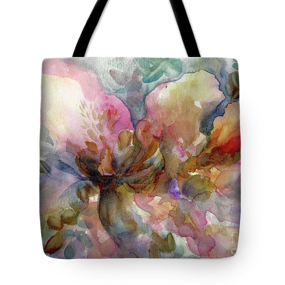 New Orleans Tote Bag featuring the painting Encroach Us by Francelle Theriot