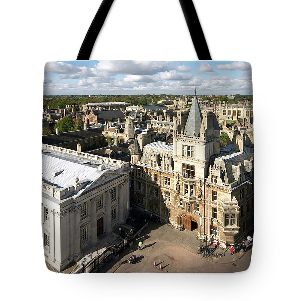Education Tote Bag featuring the photograph England, Cambridge, Cambridge by Andrew Holt