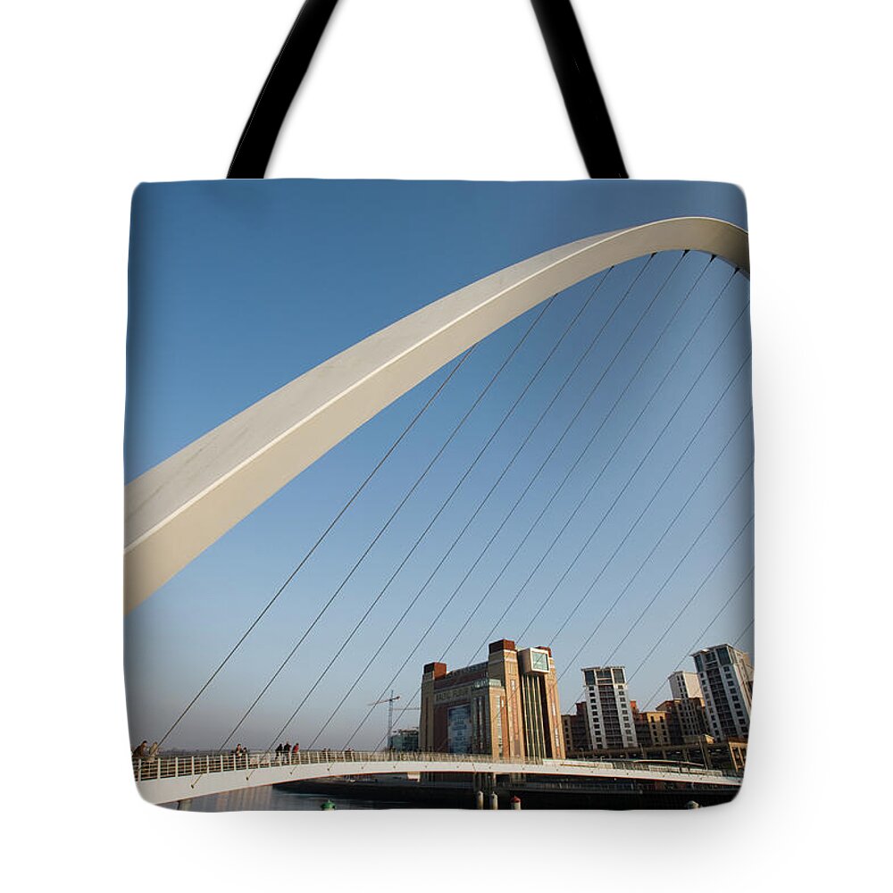 England Tote Bag featuring the photograph England, Northumberland, Newcastle by Martin Child