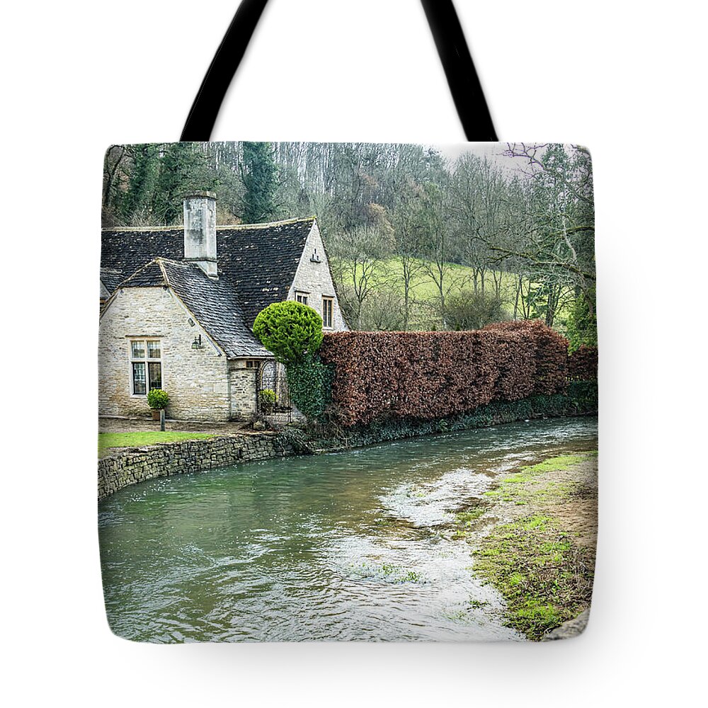 Tourism Tote Bag featuring the photograph English Creek by Laura Hedien