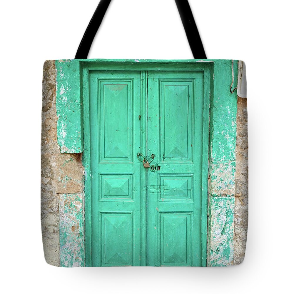 Arch Tote Bag featuring the photograph Entrance by Cunfek