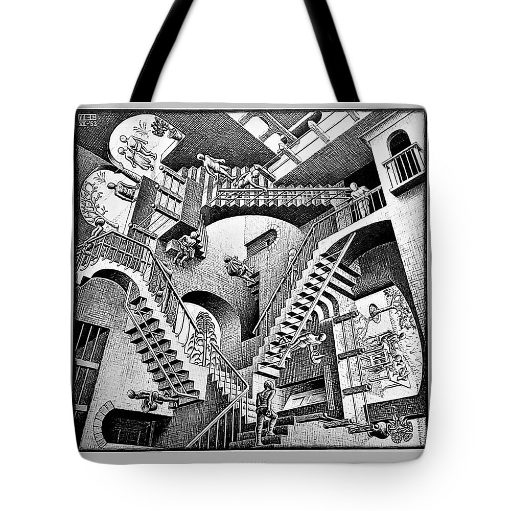 Escher Tote Bags