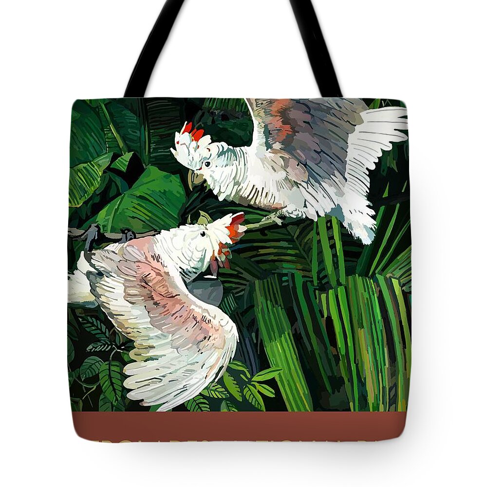 Travel Tote Bag featuring the drawing Everglades National Park by N/a