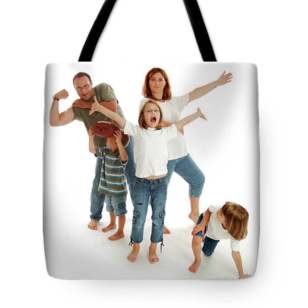 Studio Work Tote Bag featuring the photograph Everybody do their own thing by Alan Hausenflock