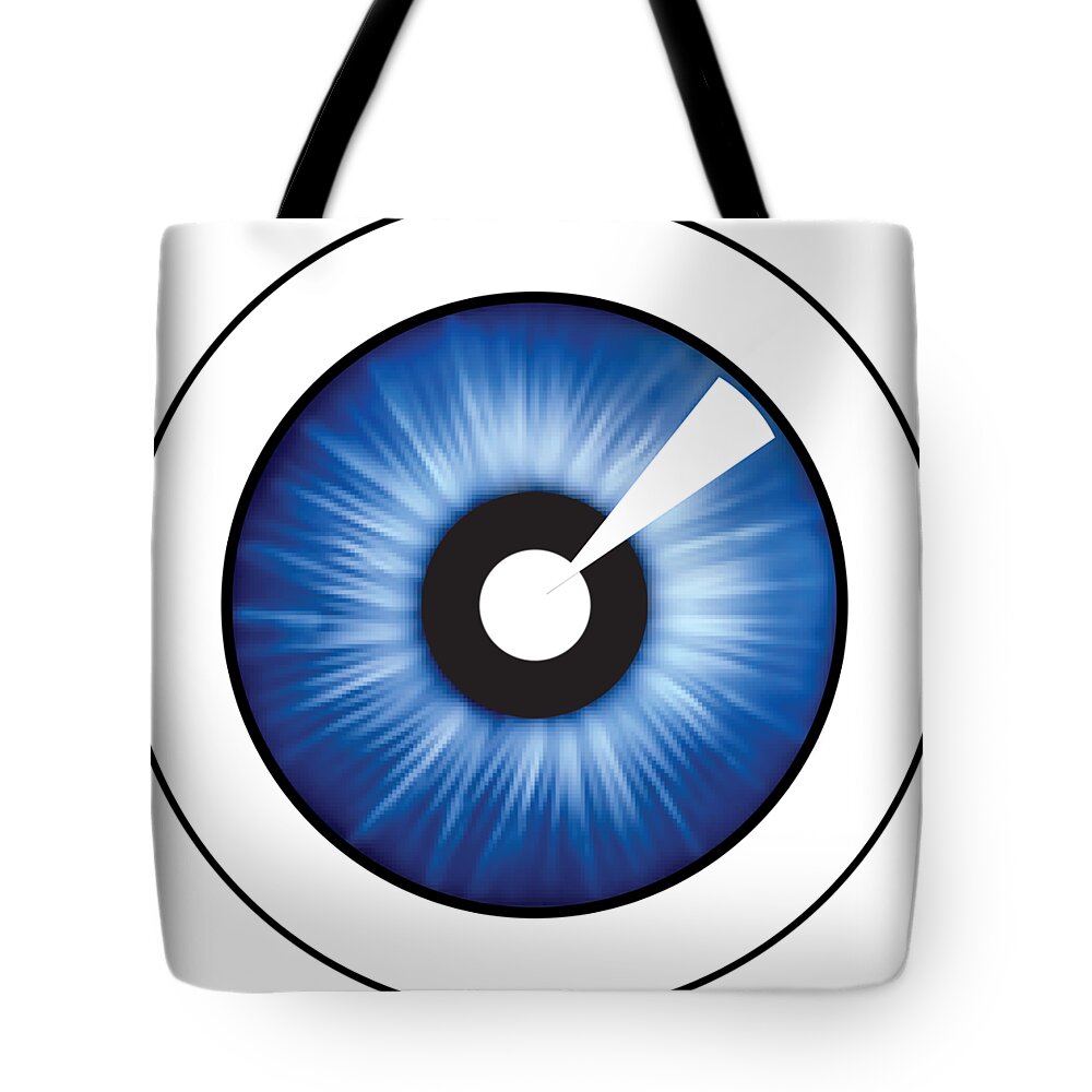  Tote Bag featuring the photograph Eyeball Clear by Underwood Archives Nancy Aaron