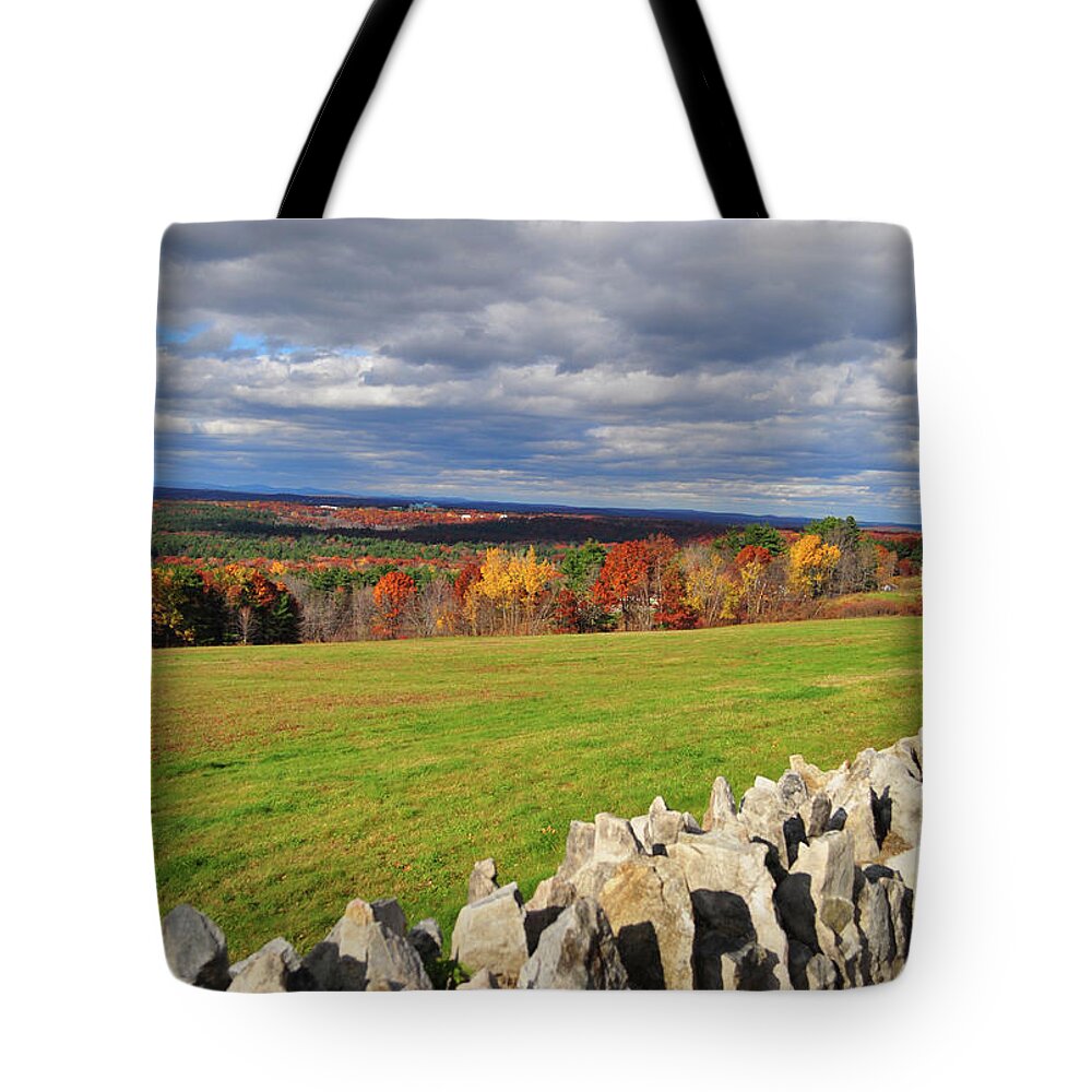 Tranquility Tote Bag featuring the photograph Fall At Western Massachusetts by Www.ferpectshotz.com