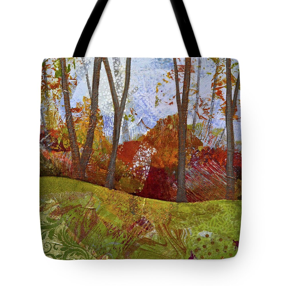 Autumn Tote Bag featuring the painting Fall Colors I by Shadia Derbyshire