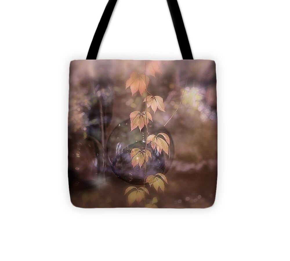 Fall Leaves Tote Bag featuring the photograph Fall Magic by Mary Lou Chmura