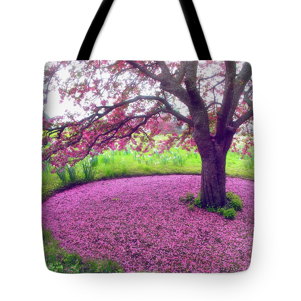 New York Botanical Garden Tote Bag featuring the photograph Fallen Away by Jessica Jenney
