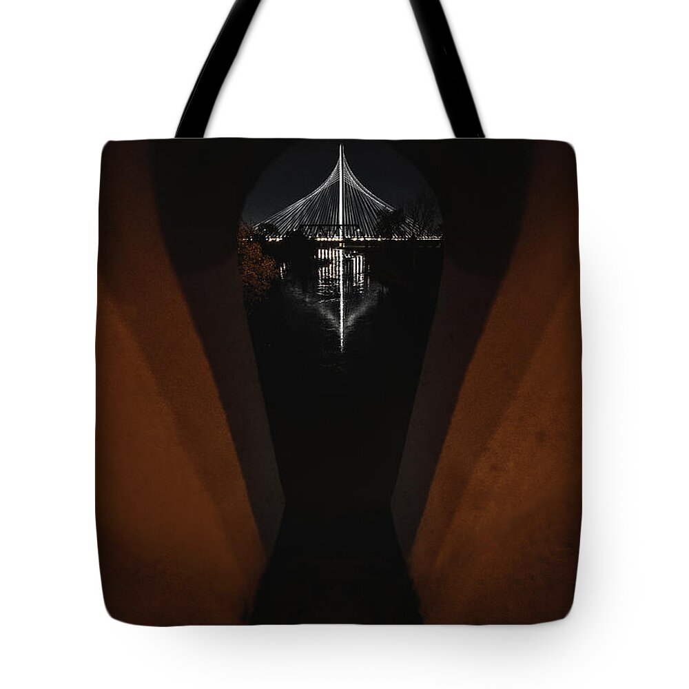 Fenestra Tote Bag featuring the photograph Fenestra by Peter Hull