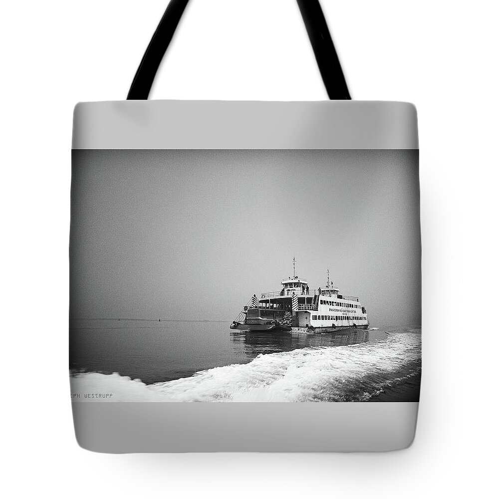 Ocean Tote Bag featuring the photograph Ferry by Joseph Westrupp