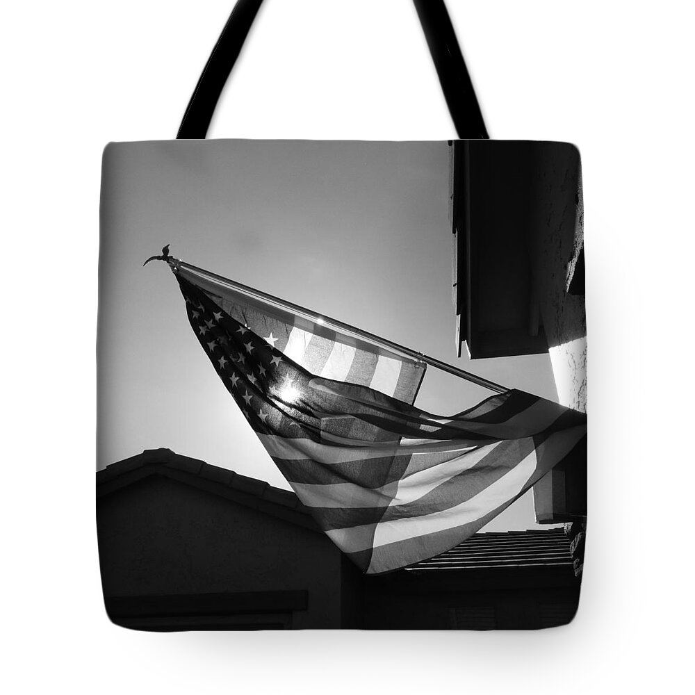 Filtered Sunlight Tote Bag featuring the photograph Filtered Sunlight by Bill Tomsa