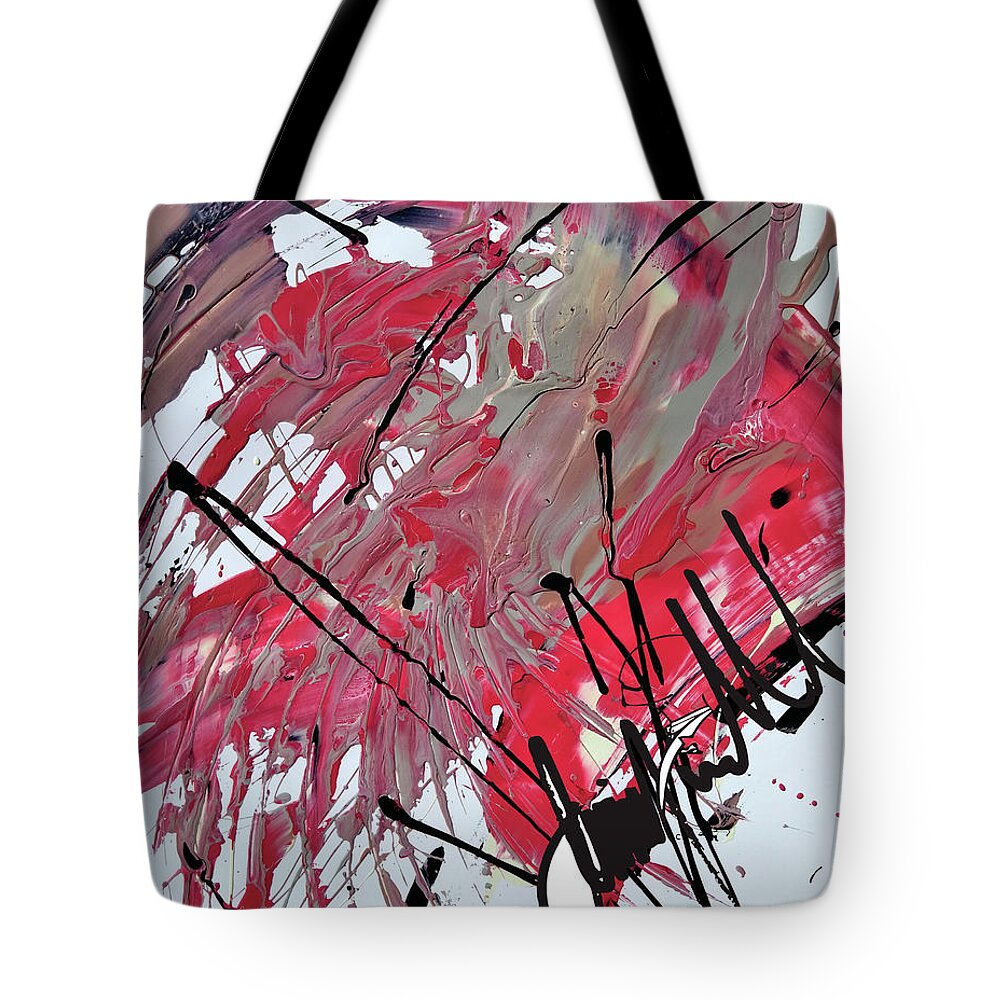  Tote Bag featuring the digital art Fingerpointing by Jimmy Williams