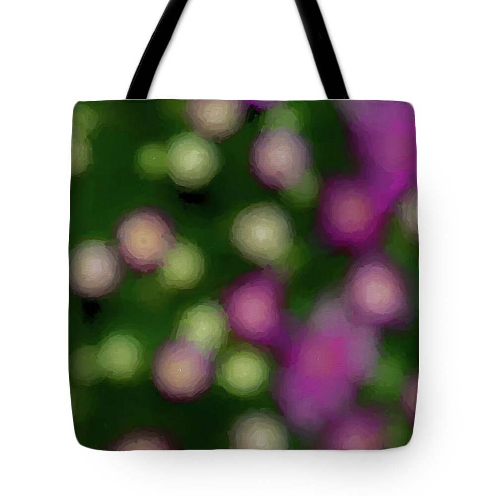 Pink Tote Bag featuring the photograph Floral Vision by Cathy Kovarik