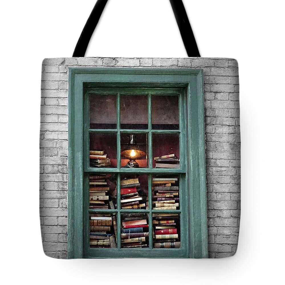 Flourish And Blotts Tote Bag featuring the photograph Flourish and Blotts by Dark Whimsy