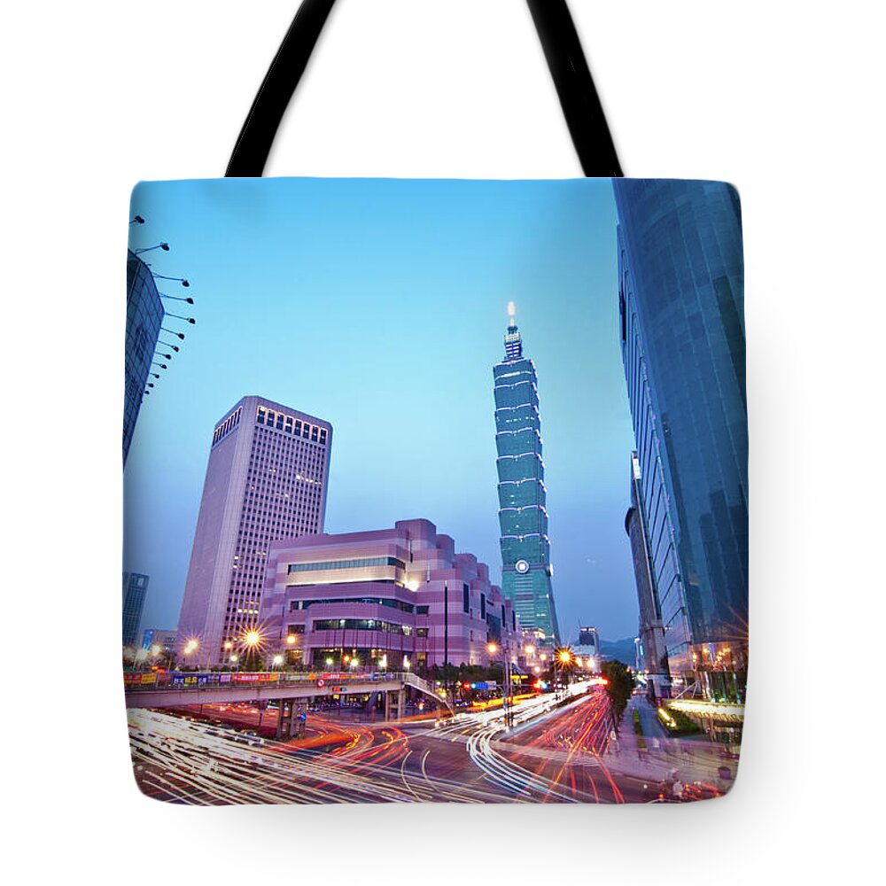 Taiwan Tote Bag featuring the photograph Flows by Taiwan Nans0410