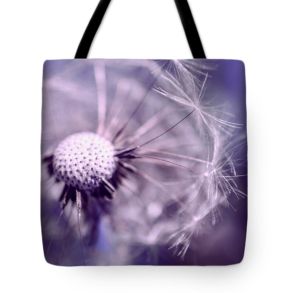 Macro Tote Bag featuring the photograph Fluff by Shannon Kelly