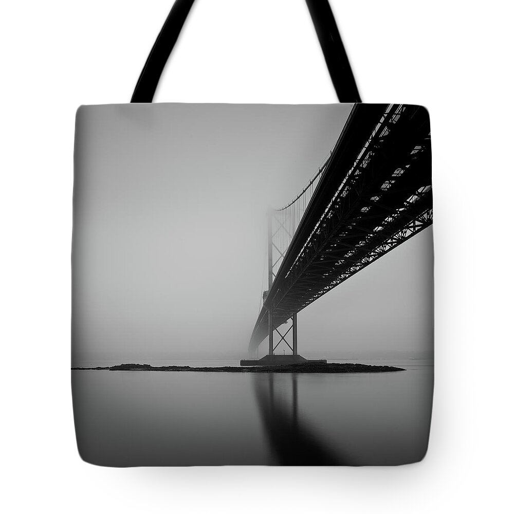 Tranquility Tote Bag featuring the photograph Forth Road Bridge by Billy Currie Photography
