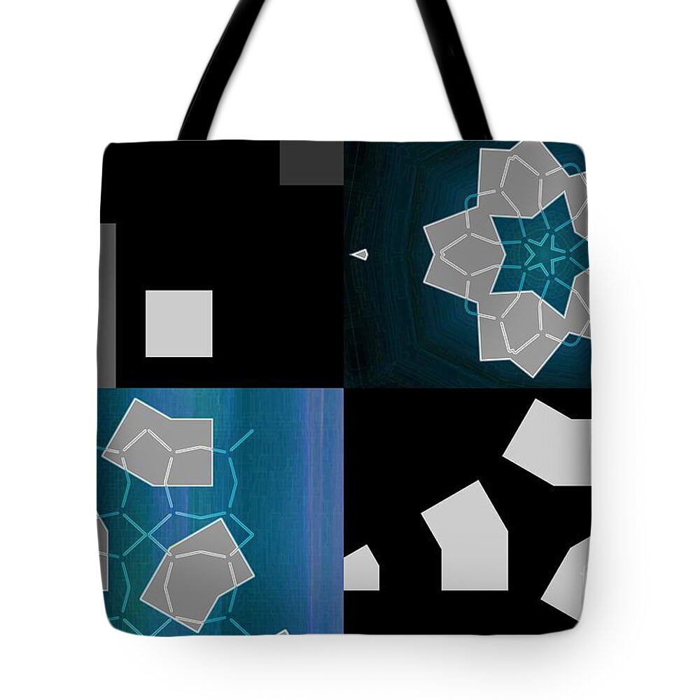Space Tote Bag featuring the digital art Found by Bill King